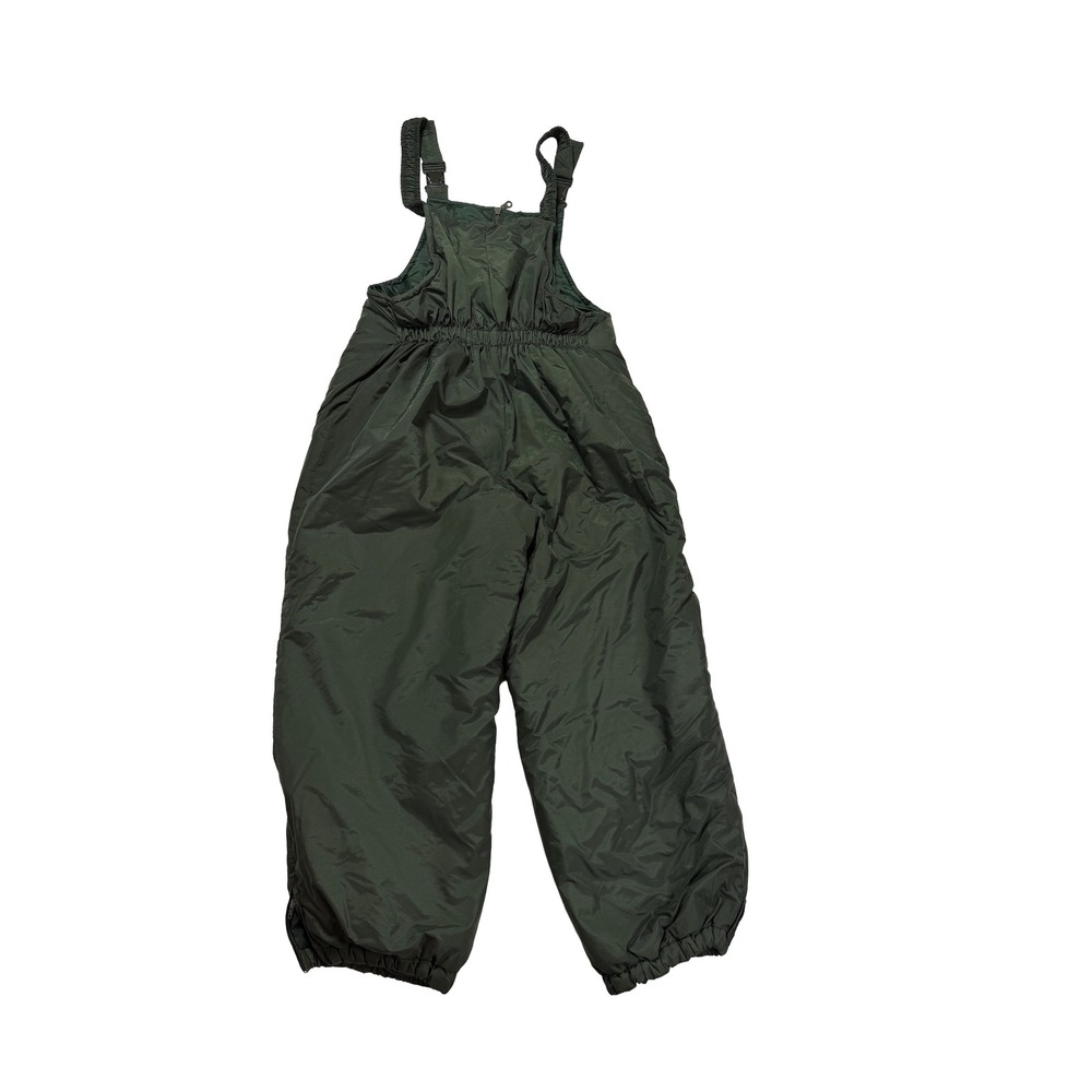 VTG 90s Chill Stoppers Olive Green Insulated Ski Bib Overalls Snow Pants